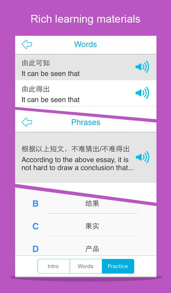 Android application Learn Chinese-Hello HSK Level5 screenshort