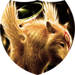 Winged wolf live wallpaper Apk