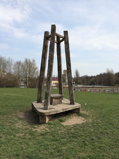 wooden statue