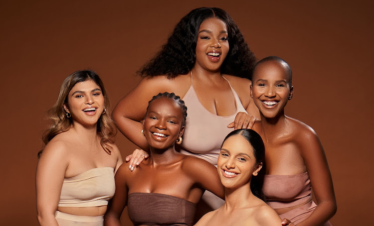 Clockwise from left: Aisha Baker, Vongai Mapho, Anarzade Omar and Shudufhadzo Musida and Shekhinah, the faces of Nivea's Radiant & Beauty collection.