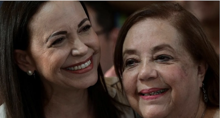Both María Corina Machado (left) and Corina Yoris were blocked from registering as candidates