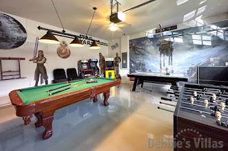 May the force be with you in the Star Wars-themed games room at this Davenport vacation villa