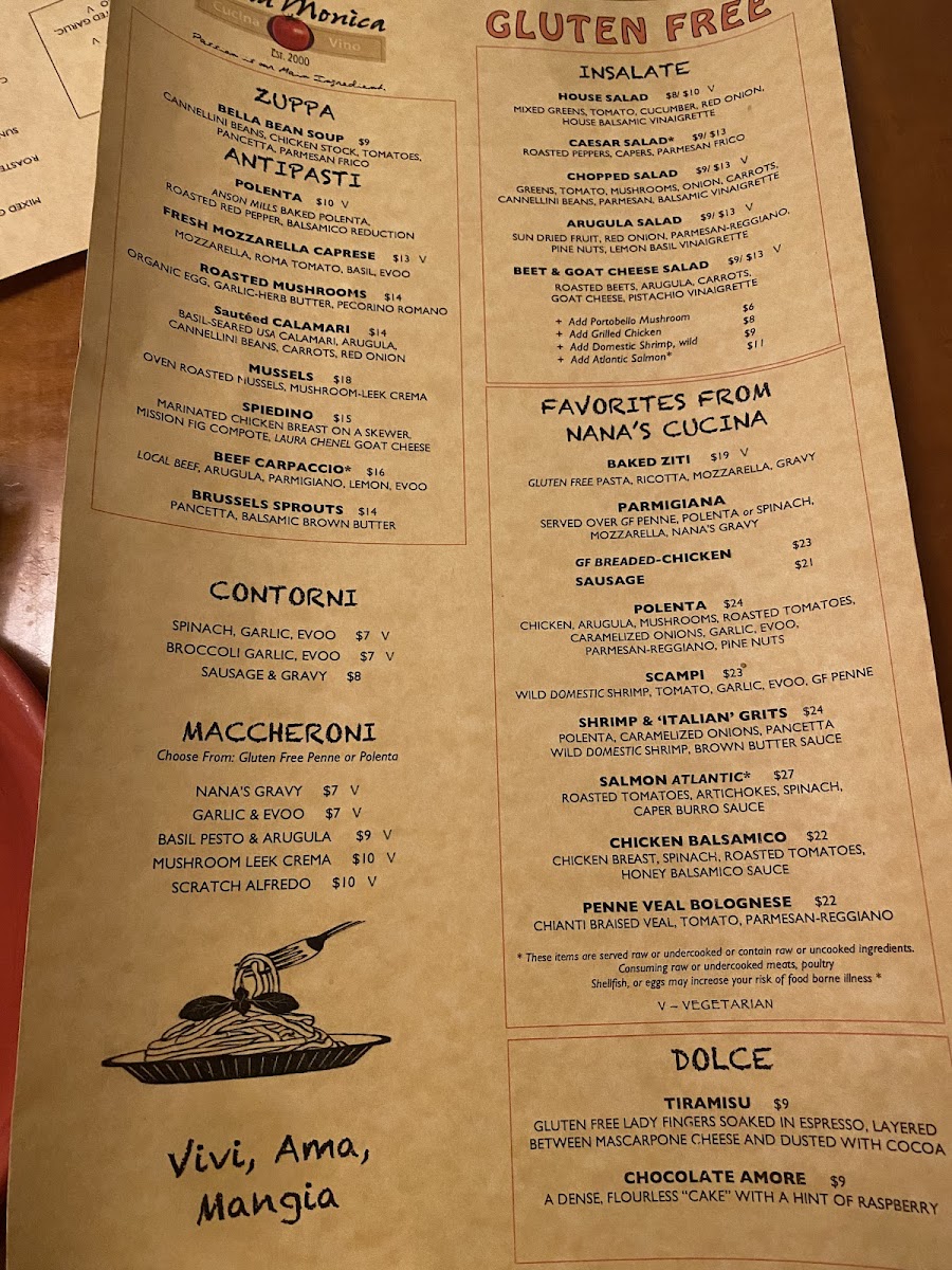 Gf menu 9/23