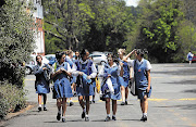 Matric pupils of Parktown Girls High School. File photo.