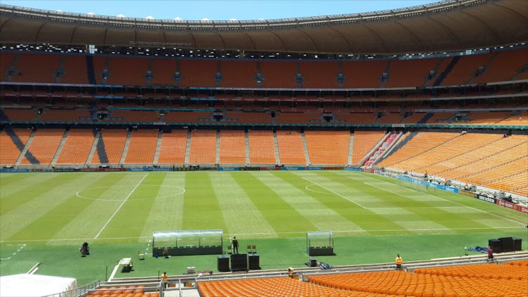 Soccer City/FNB Stadium.