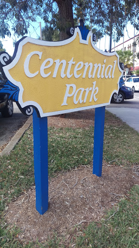 Centennial Park Sign