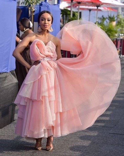 Dineo Moeketsi at the 2017 Durban July