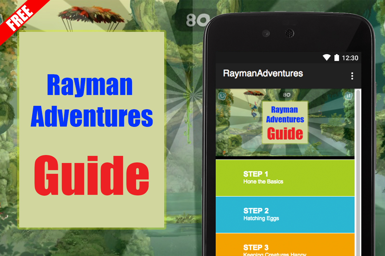 Android application Guide For Rayman Adventures screenshort