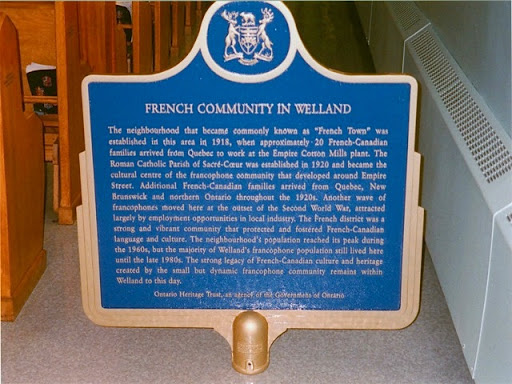 The neighbourhood that became commonly referred to as "French Town" was established in this area in 1918, when approximately 20 French-Canadian families arrived from Quebec to work at the Empire...
