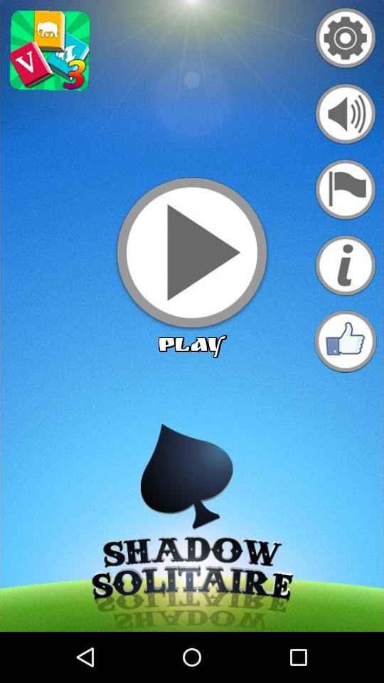 Android application Shadow Solitaire screenshort