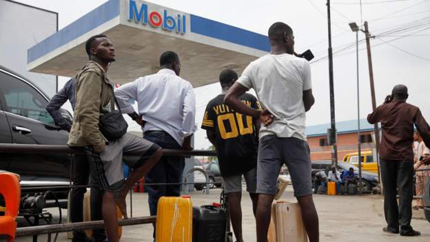 Nigeria frequently experiences fuel scarcity