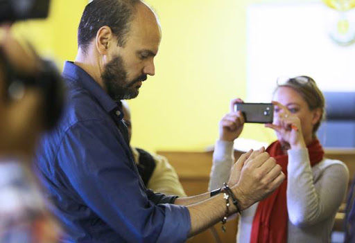 Murder accused Diego Novella in Cape Town Magistrates’ Court in May 2016.