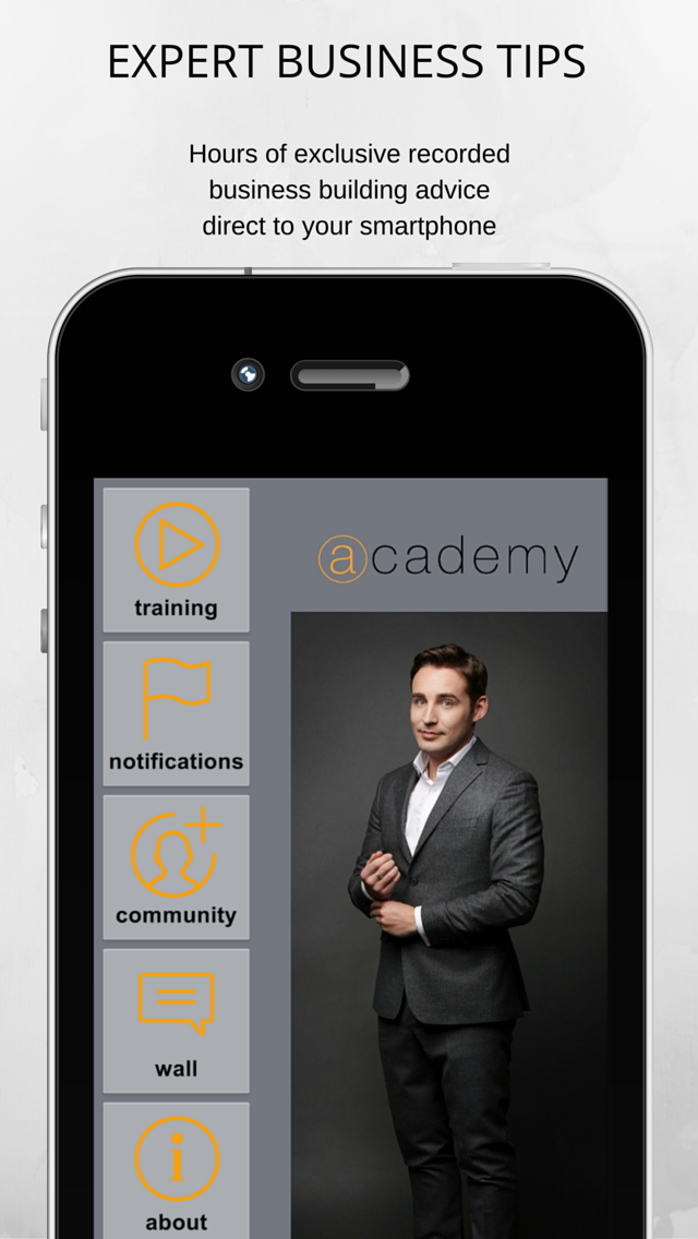 Android application Phil M Jones Academy screenshort