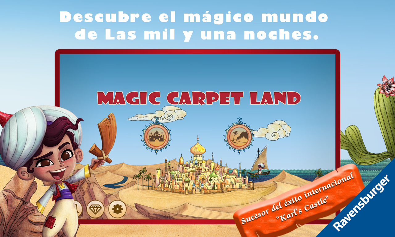 Android application Magic Carpet Land screenshort