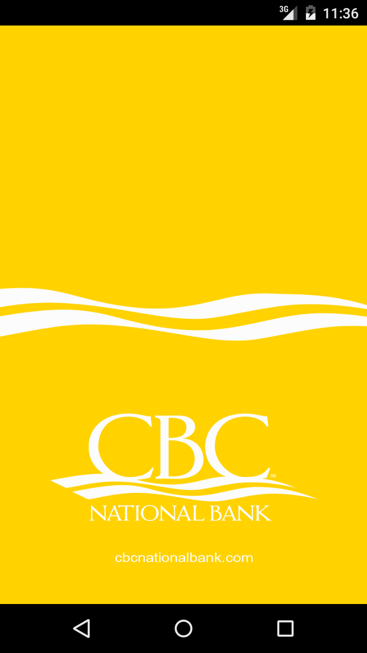 Android application CBC National Bank Mobile screenshort