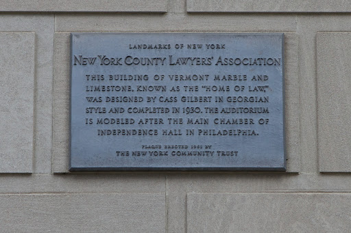 Plaque via Jack Curry's site Dedicated NYC. Original page here.