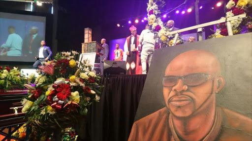 Hundreds of mourners have gathered at the Grace Bible Church in Soweto to bid a final farewell to Kwaito legend Mandoza. Picture credit: Boikhutso Ntsoko