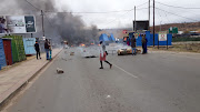 Residents of Pomeroy took to the streets on Tuesday, burning tyres and damaging infrastructure in protest at the lack of water.