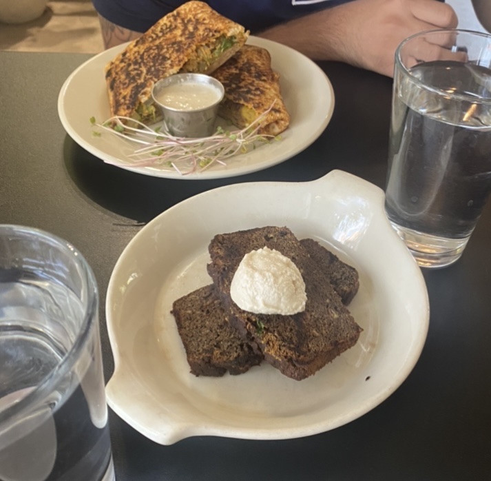 Breakfast Krunch Wrap and Banana Bread