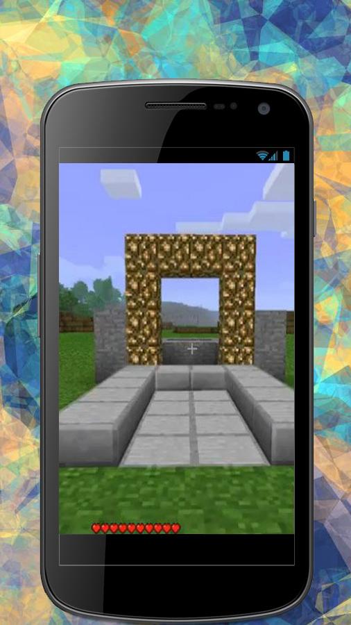 Android application Portals in Minecraft screenshort