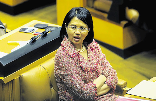 Agriculture, Forestry and Fisheries minister Tina Joemat-Pettersson. File photo.