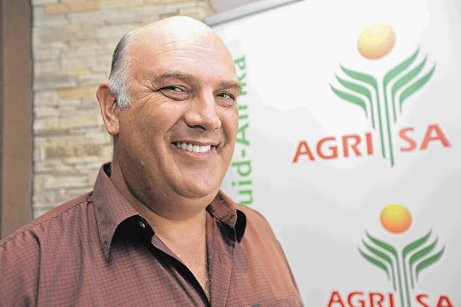 Theo de Jager, deputy president of AgriSA. File photo