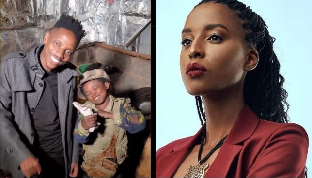 Kwambox's reaction as Eric Omondi comes to the rescue of Stephen Bhingi