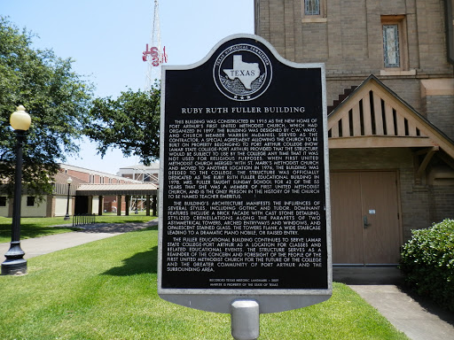 This building was constructed in 1915 as the new home of Port Arthur's First United Methodist Church, which had organized in 1897. The building was designed by C.W. Ward, and church member Warren...