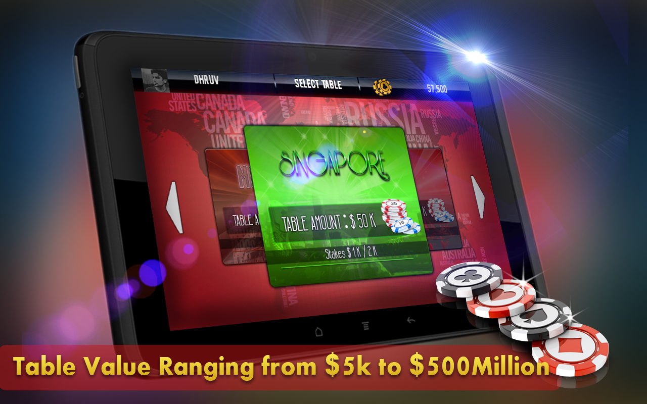 Android application Poker Offline Online screenshort