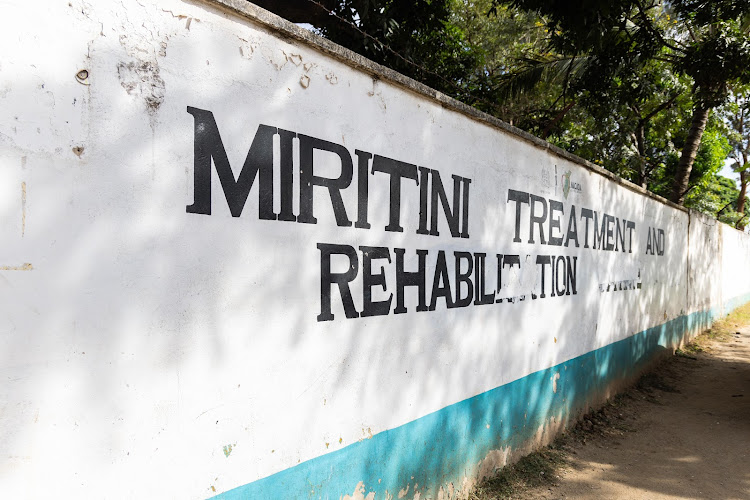 Interior CS Kithure Kindiki inspecting the Miritini Drug Treatment and Rehabilitation Centre in Mombasa on March 27, 2024