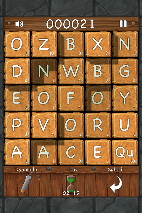 Android application Word Tunnel (Free) screenshort
