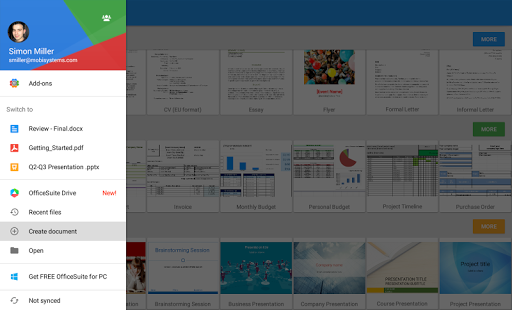   OfficeSuite Pro + PDF- screenshot thumbnail   