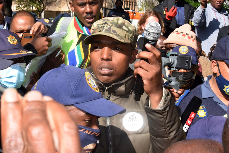 Nhlanhla 'Lux' Dlamini claims his home was attacked during the national shutdown. File photo.