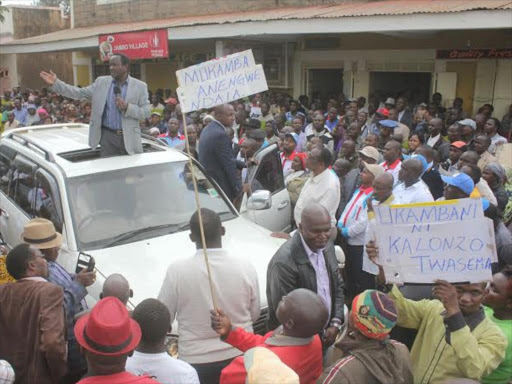 Cord co- principal Kalonzo Musyoka. PHOTO/JOSEPH NDUNDA