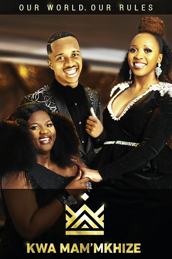 Durban businesswoman and reality showstar Shauwn Mkhize with her children,Andile and Sbahle Mpisane on a promotional shoot for her 'reality' show, one of several currently on TV.