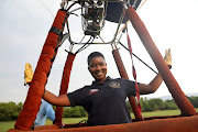 Semakaleng Mathebula is the first black woman to earn a hot air ballooning licence in SA . 