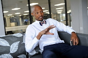 Khotso Mokoena  athlete  long jump and triple jump visit  Tiso Blackstar in Parktown, Johannesburg.  Pic Veli Nhlapo/ Sowetan