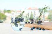 Dress up your G&T with some fresh blueberries and a sprig of rosemary.