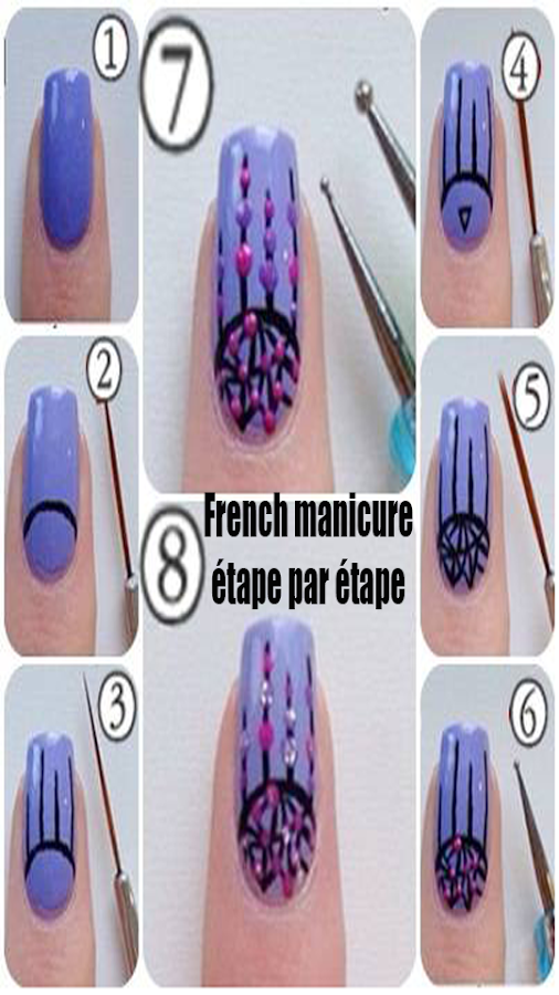french manicure-etape par etape — приложение на Android