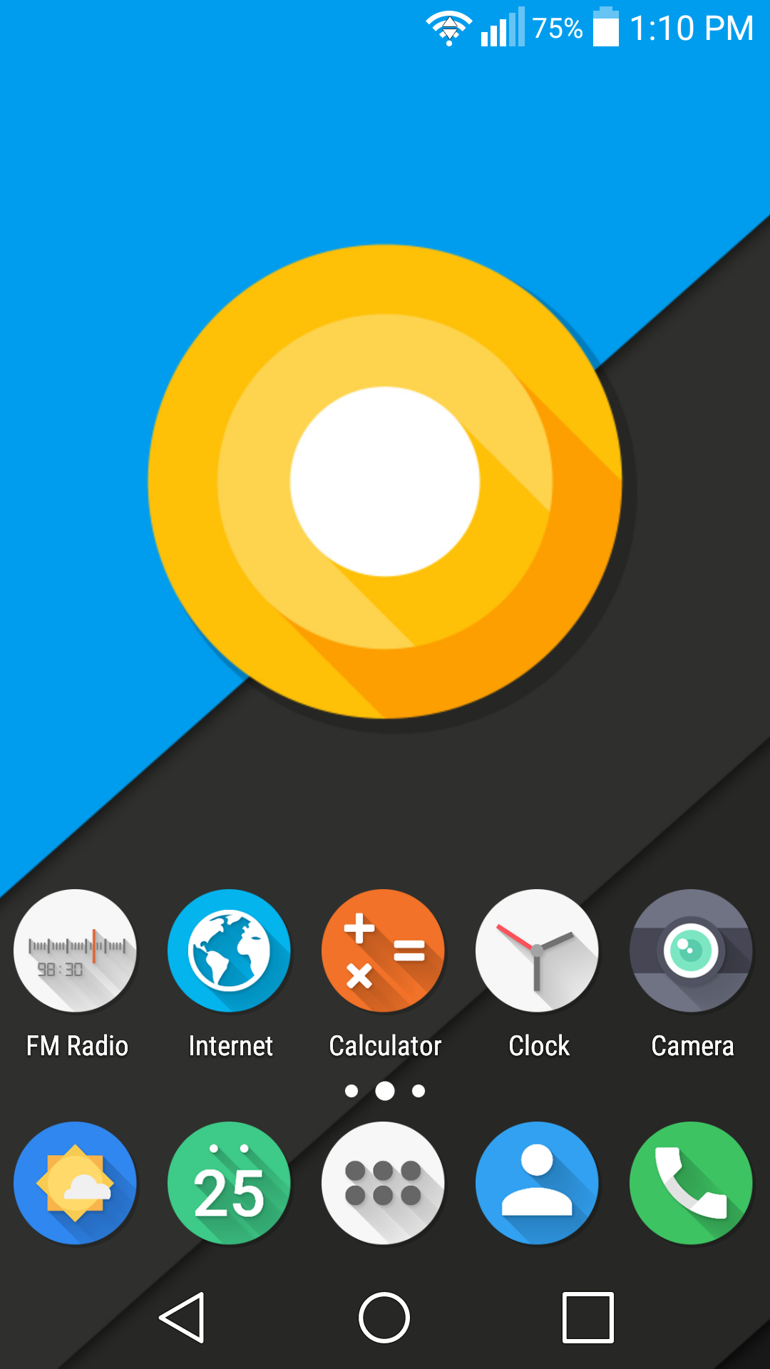 Android application Oreo Icon Pack screenshort