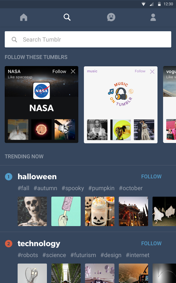    Tumblr- screenshot  