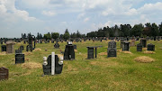 The old Vanderbiljpark cemetery which in the past belonged to traditional white suburbs. It is in a much better state than Vuka cemetery housing people from the former black neighbourhoods. 