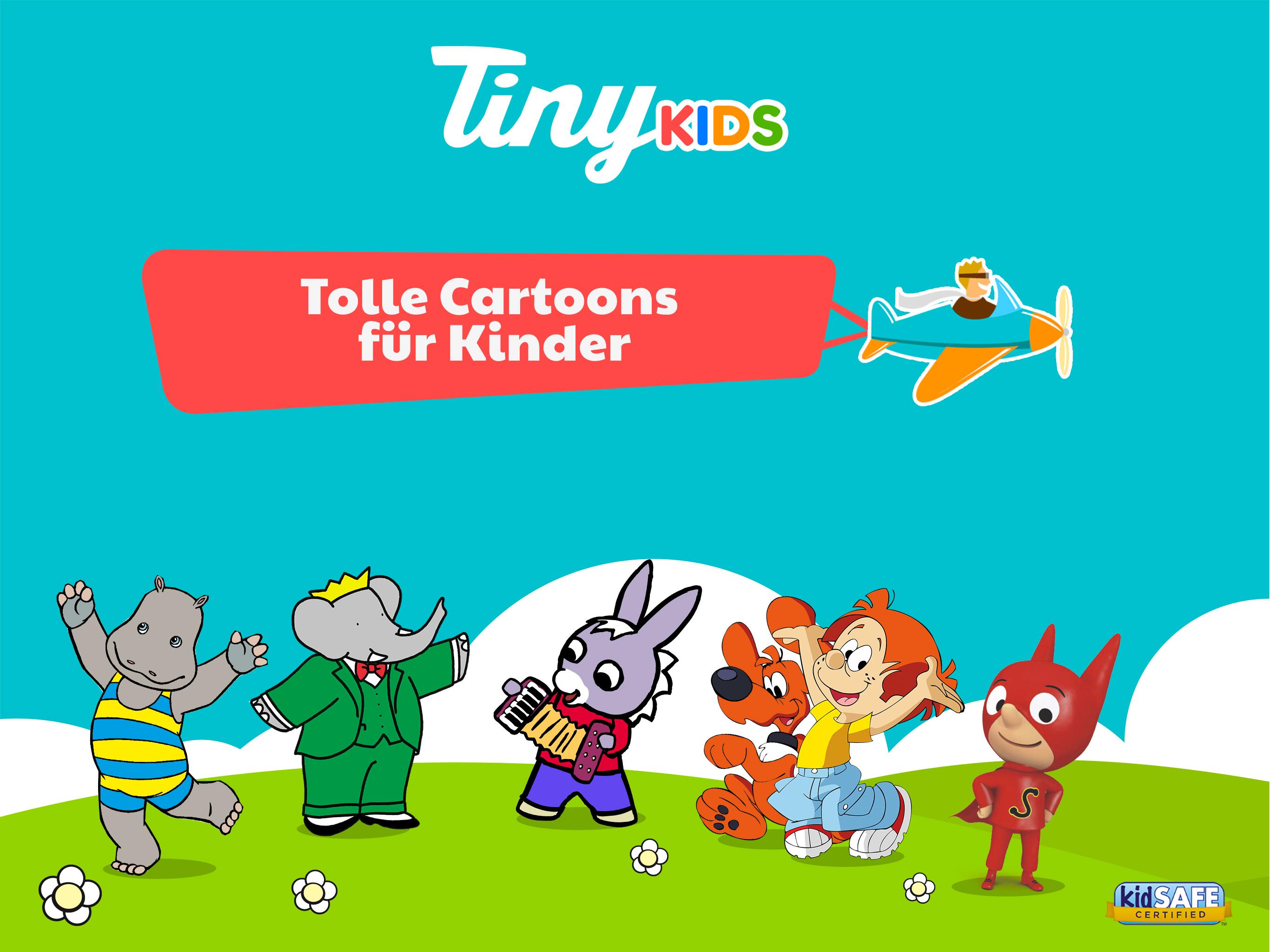 Android application Tiny Kids: jeux&amp;dessins animés screenshort