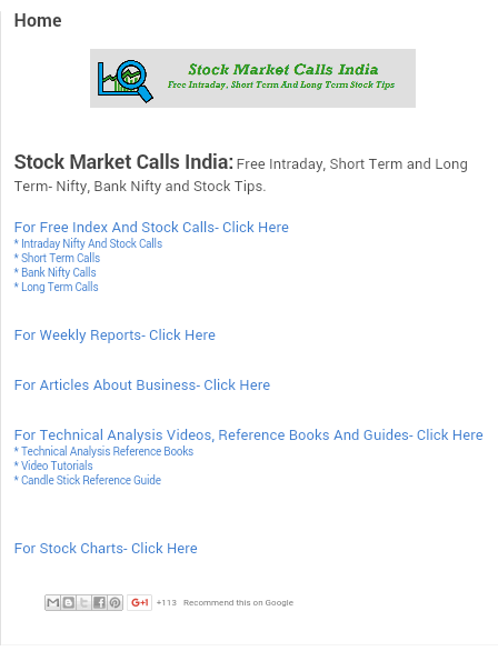 Android application Free Stock Market Calls screenshort