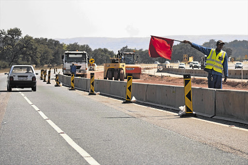 Roadworks employees could do more than wave flags. They could gain skills to put them on the path to better jobs.