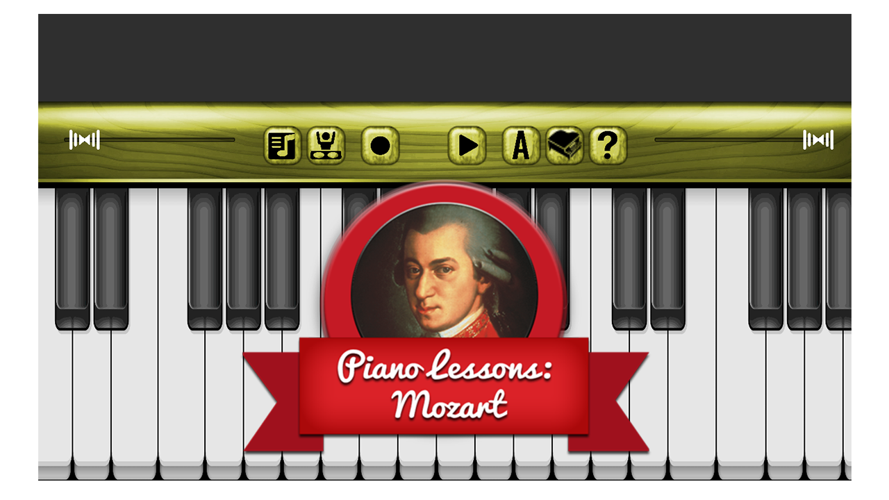 Android application Piano Lessons: Mozart screenshort