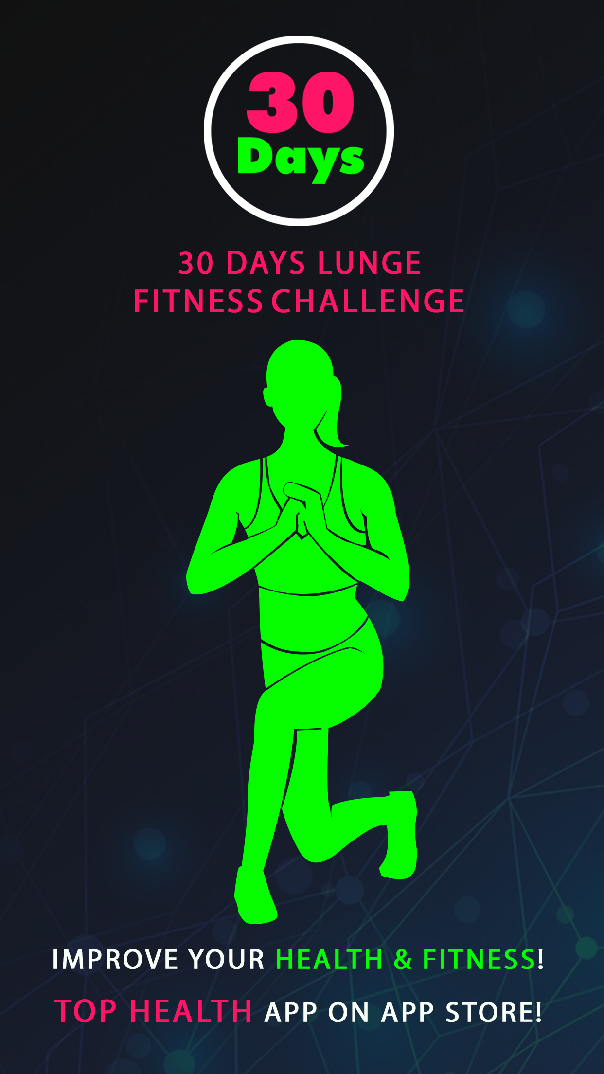 Android application 30 Day Lunge Challenges screenshort
