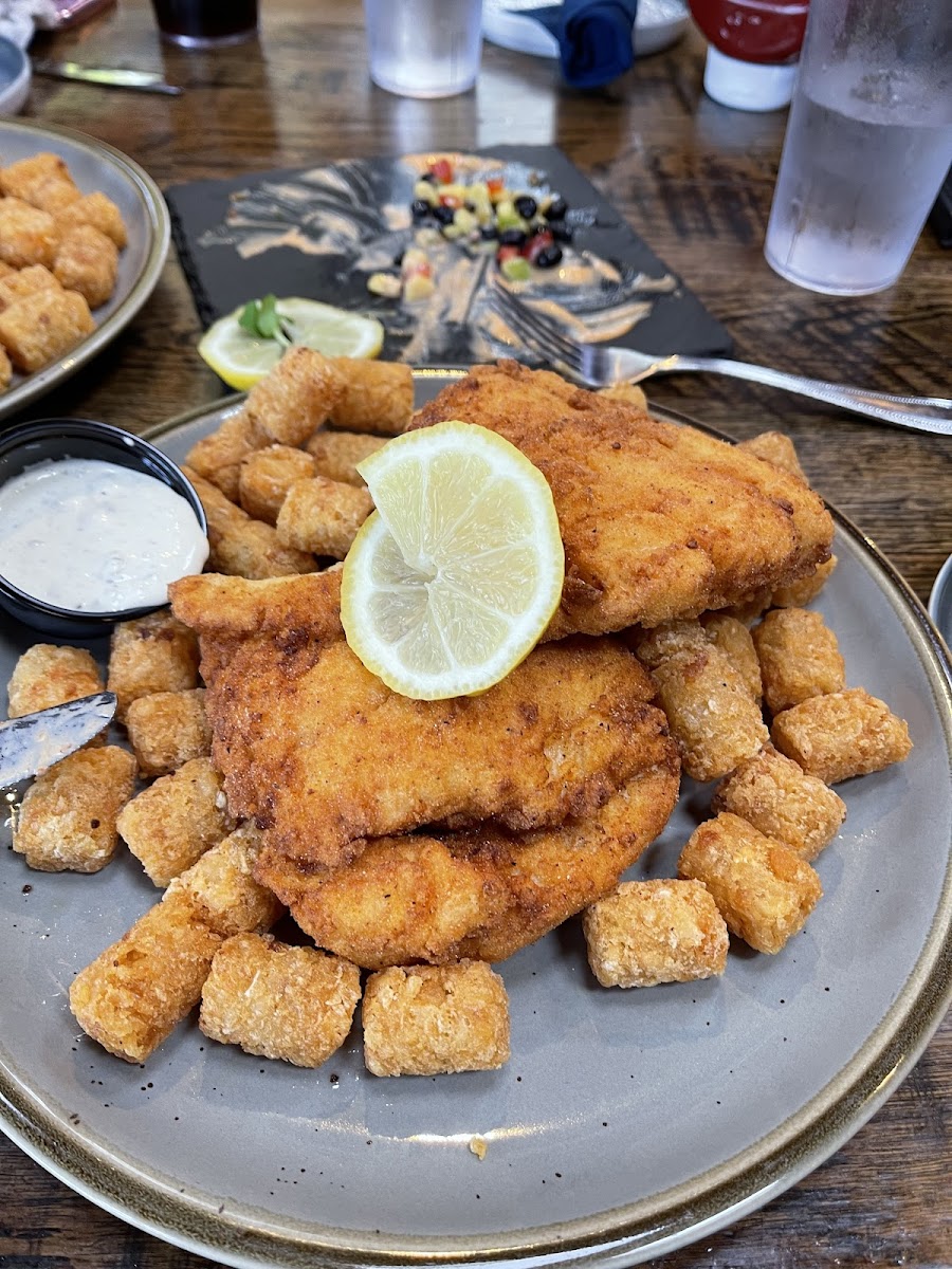 GF Fish and Chips (Tots)