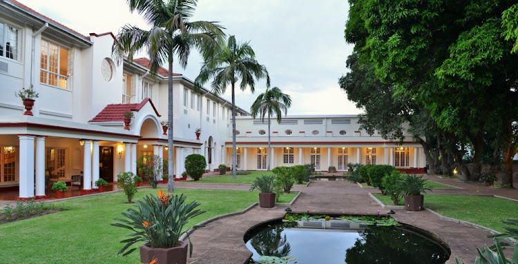 The stately Victoria Falls Hotel, built in 1904, is one of the oldest in Africa.