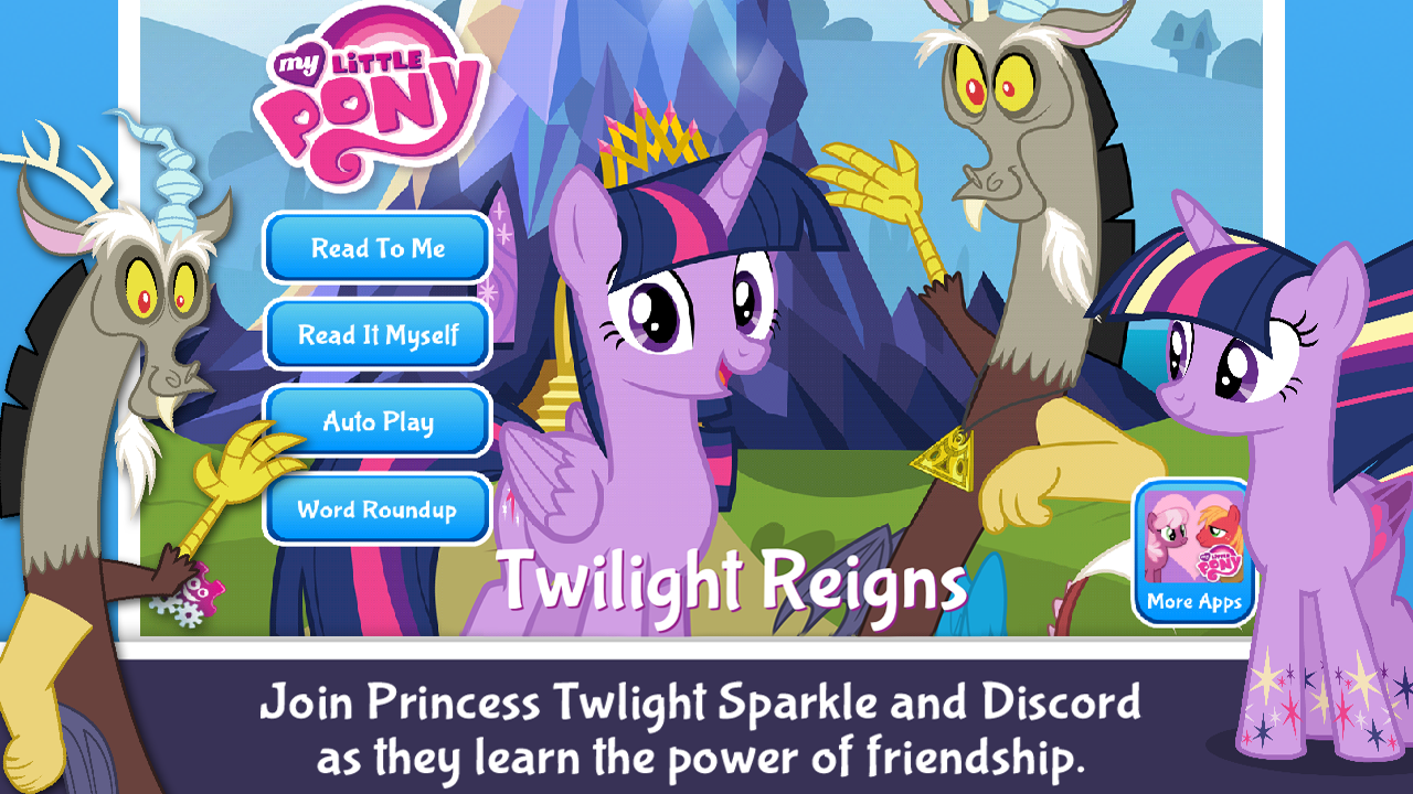 Android application My Little Pony Twilight Reigns screenshort